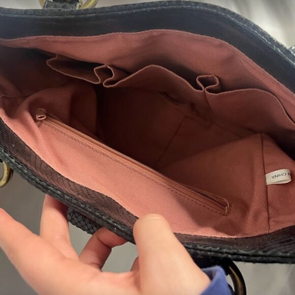 Beautiful ISABELLA FIORE beaded tapestry shoulder bag - Picture 9 of 11